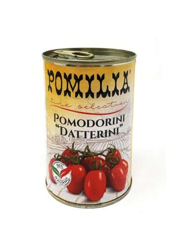 Pomodori datterini Pomilia 24 barattoli da 400 g