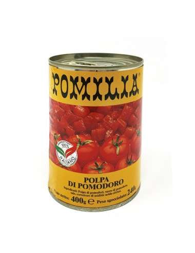 Pomilia tomato pulp 24 400 g cans