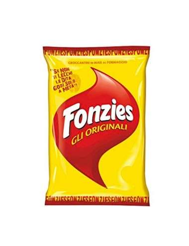 Fonzies potato chips box of 50 bags of 40g