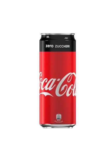Coca Cola zéro sucres 24 canettes de 25 cl