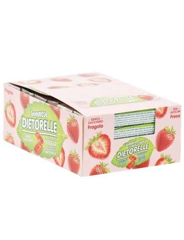DIETORELLE strawberry-flavored gummy candies PZ.24