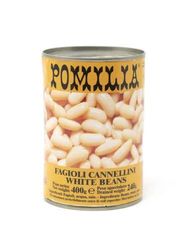 Pomilia cannellini beans 24 cans x 400 g