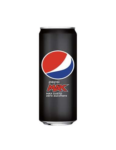 Pepsi Max max goût zéro sucre cas 24 canettes x 33 cl