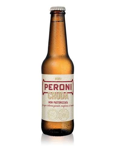 Birra Peroni cruda cassa 24 bottiglie x 33 cl