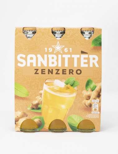 Sanbittèr Zenzero 24 bottiglie x 20 cl