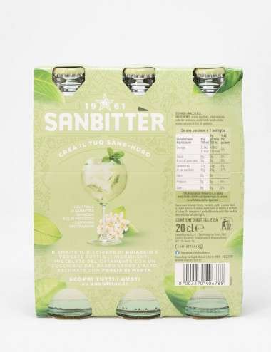 Sanbittèr Elderberry 24 bottles x 20 cl