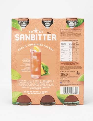 Sanbittèr Grapefruit 24 bottles x 20 cl