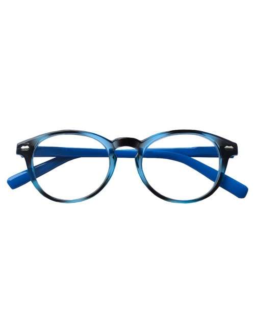 Indiana El Charro blue reading glasses