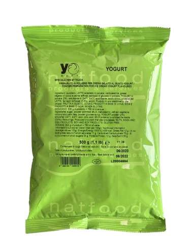 YoSoft Soft Gelato sabor Yogurt Natfood bolsa 500g