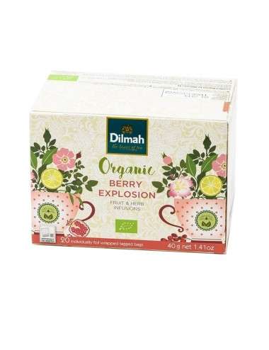 Infuso Berry Explosion Biologico Dilmah Organic 20 bustine