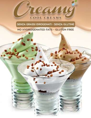 Creamy cold cream preparation fiordilatte pouch 500 g Natfood