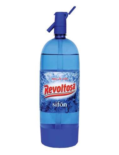 Sifone Revoltosa acqua di seltz soda water 1,5 litri