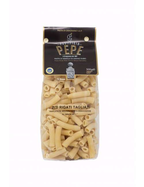 Ziti rayé gragnano pasta I.G.P. Pastificio Pepe 500 g