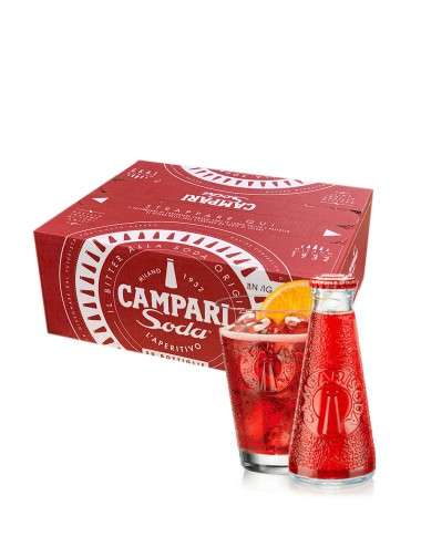 Campari Bitter Soda 50 9.8 cl bottles