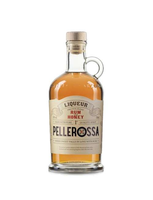 Pellerossa liqueur Rum and Honey Marzadro 70