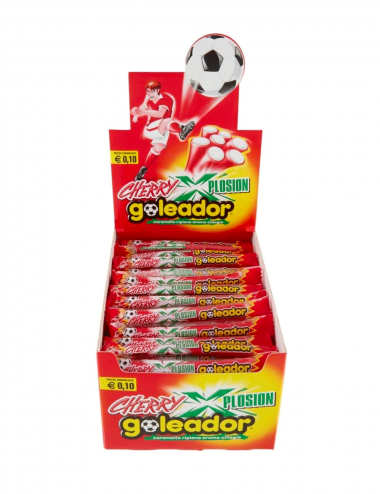 Goleador Cherry Xplosion gummy candy pack 150 pieces x 10 g
