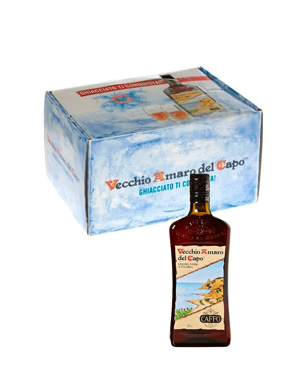 Vecchio Amaro Del Capo mignon box 24 x 5 cl