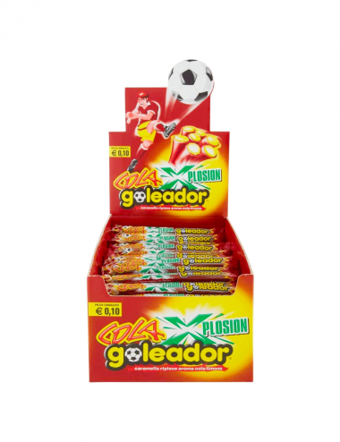 Goleador Cola Xplosion gommose caramels 150 pièces x 10 g