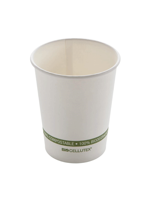 BioCellutex PLA paper cups 240 ml stick of 50 pieces