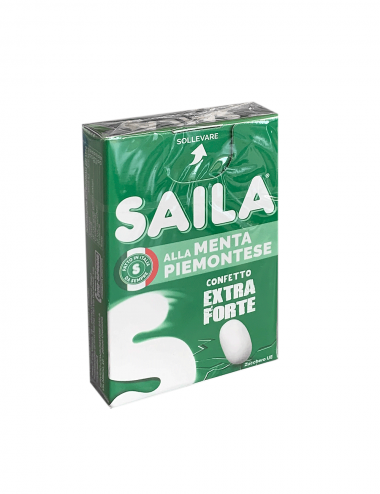Saila Mint Extra Strong Confetto Extra Strong Pack of 16 cartons of 45 g