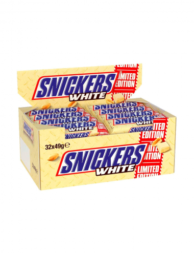 Snickers blanco edición limitada caja 32 x 49 g - 2