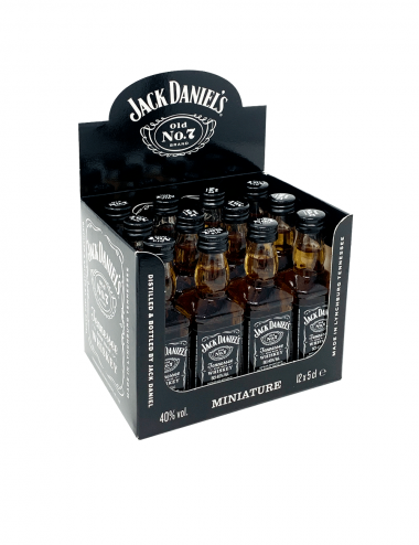 Jack Daniel's Old No. 7 Tennessee Whiskey Miniaturen 12 x 5 cl - 2