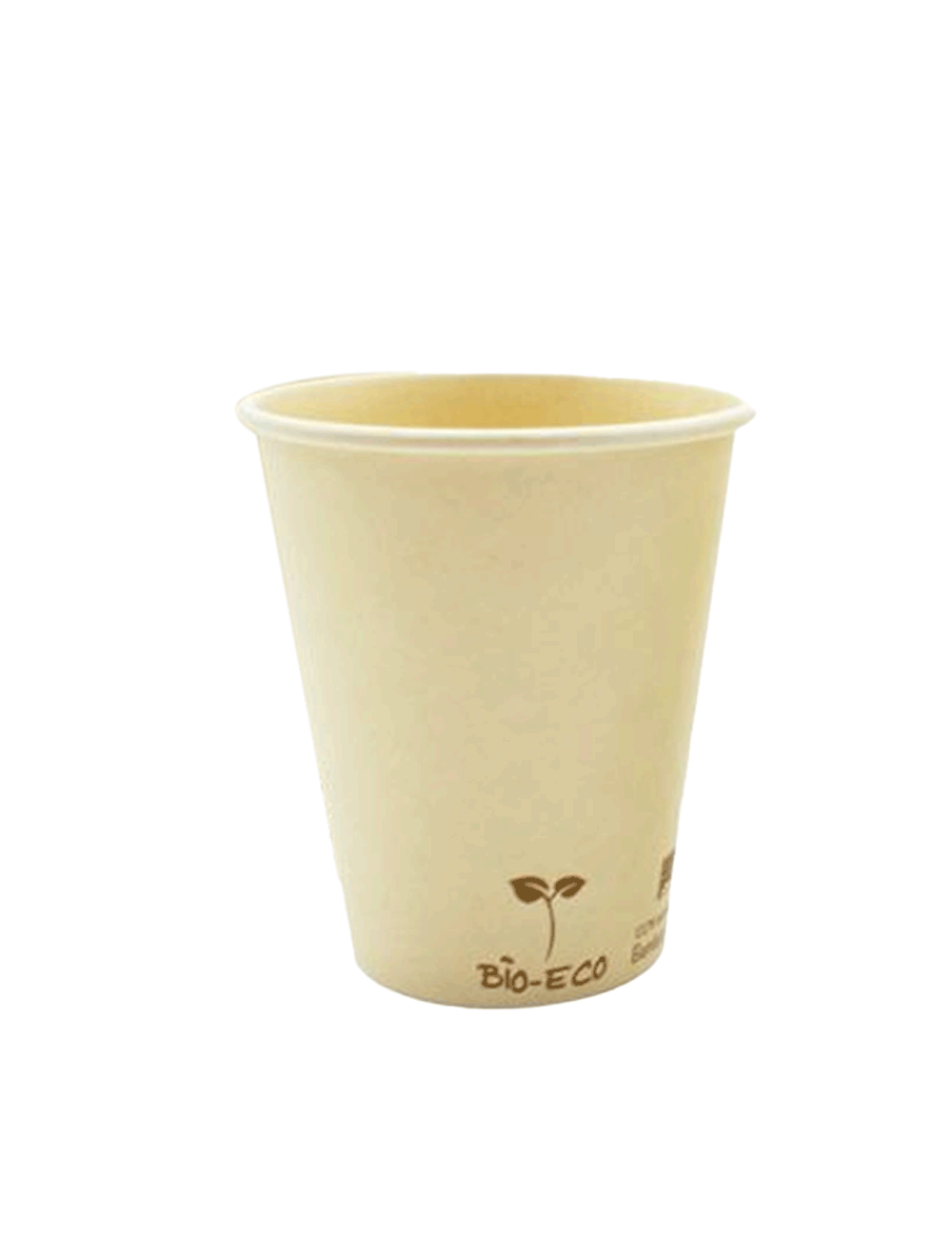 compostabile Bicchiere per Espresso Bianco con Stampa Icone 1000 Pezzi 100 ml 4 oz BIOZOYG Bicchiere di Carta per Bevande Calde I Tazza per caffè Espresso monouso per vasellame biodegradabile 