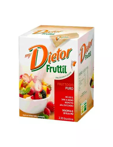 My Dietor Fruttil Fruttosio puro 220 Bustine x 4 g Fruttil - 1