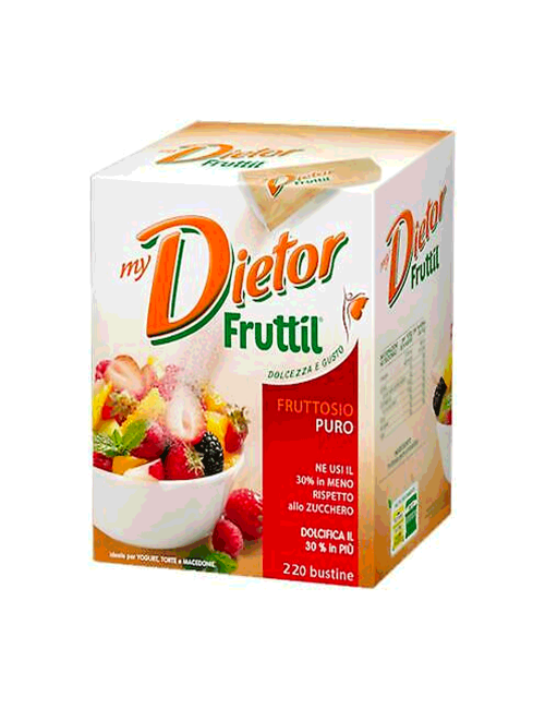 Mon père Dietor Fruttil Pochettes 220 fruits purs x 4 g Fruttil - 1