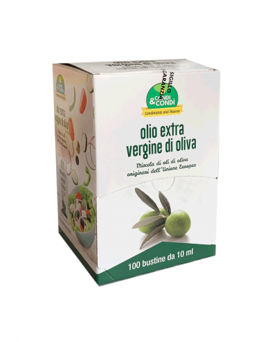 Olio Extra Vergine di Oliva Bustine Monodose Condi & Condì 100 x 10 ml
