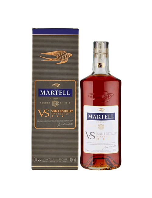 Martell Cognac VS mit Kiste 70 cl