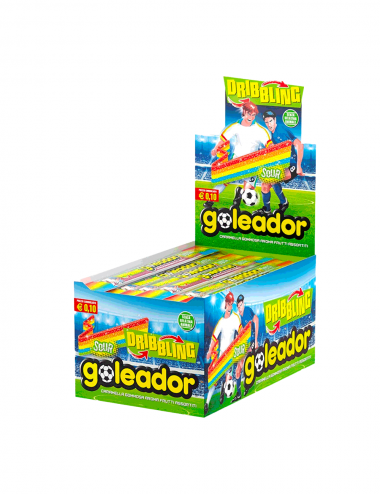 Goleador Dribbling gummy candies 144 pieces x 10 g