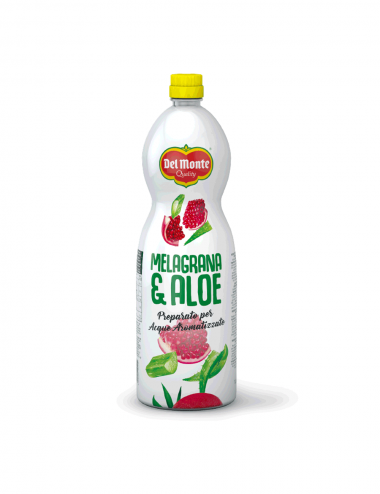 Pomegranate e aloe water wellness Del Monte 1 L
