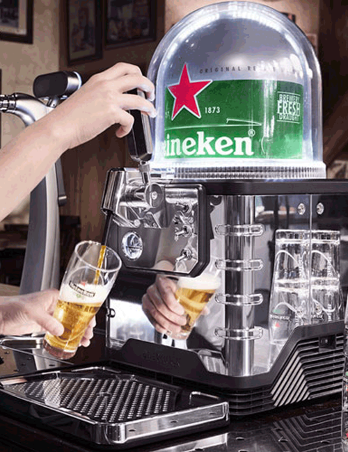 Blade Zapfhahn + Blade Heineken 8 L Bierfass (Starter Kit) Heineken - 4
