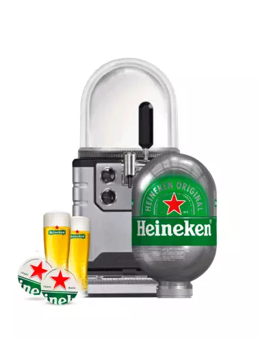 Blade Zapfhahn + Blade Heineken 8 L Bierfass (Starter Kit) Heineken - 5