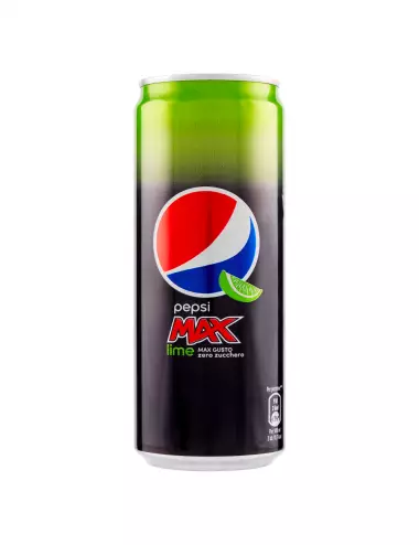 Pepsi Max sabor lima max cero azucar caja 24 latas x 33 cl