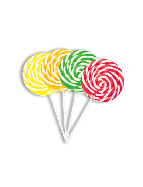 Joy Gum colored pinwheel lollipop 36 x 40 g