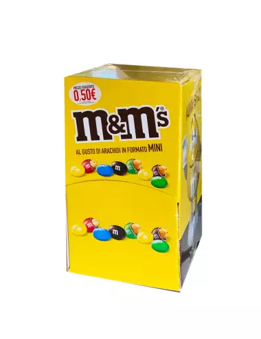 M&M'S mini Arachidi Peanut 60 pezzi da 20 g - 1