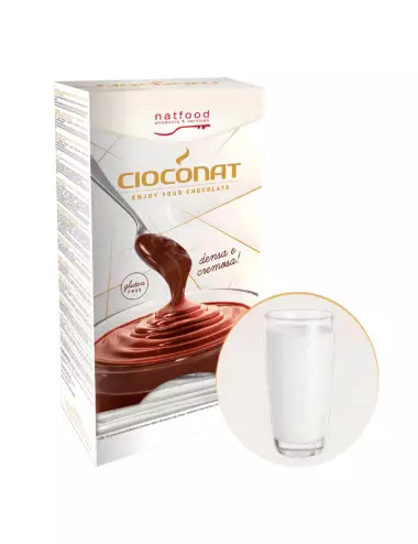 Cioccolata Calda al latte Cioconat Natfood 36 bustine monodose