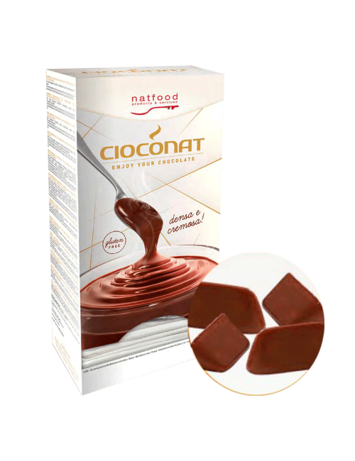Gianduia Hot Chocolate CIOCONAT NATFOOD 36 single-dose sachets