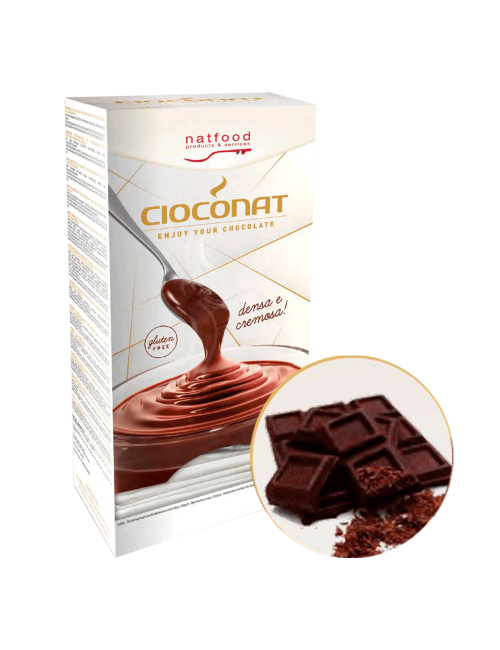 Chocolate Negro Caliente Cioconat Natfood 36 sobres monodosis