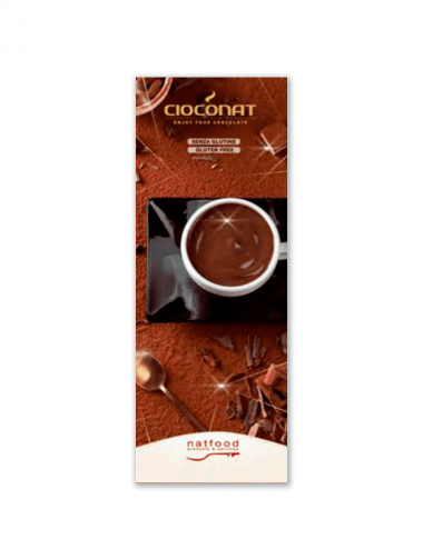 Chocolate con leche caliente Cioconat Natfood 36 sobres monodosis