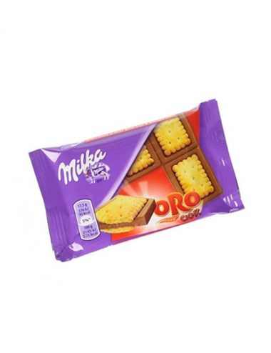 Milka Tablet de chocolat Ciok en or 35g