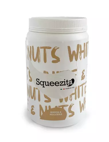 White chocolate cream with hazelnuts Squeezita 2 kg