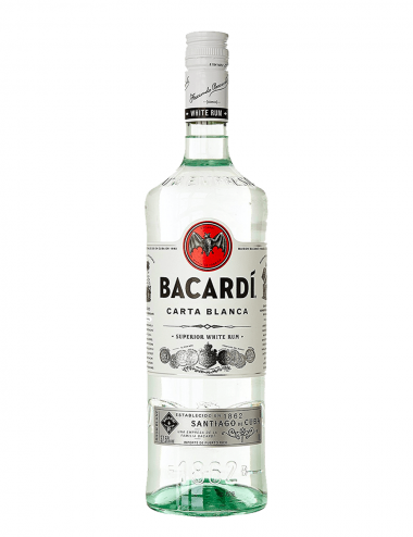 Bacardi carta blanca superior white rum 100 cl