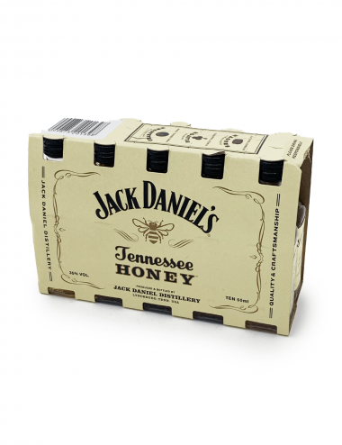 Jack Daniel's Miel Tennessee Whisky mignon 10 x 5 cl