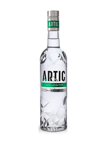 Artic liqueur with mint vodka 100 cl