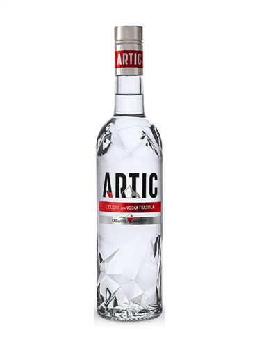 Liqueur artistique avec fraise vodka 100 cl