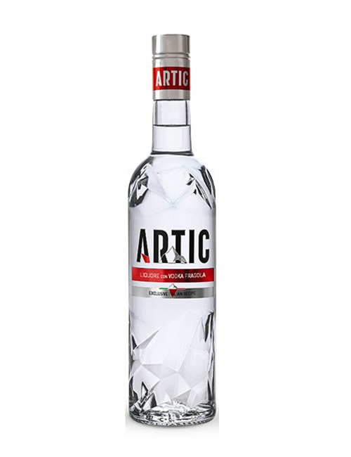 Artic liqueur with strawberry vodka 100 cl
