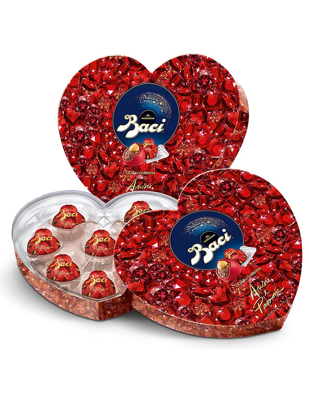 Baci Perugina Love and Passion Dolce and Gabbana Heart red Valentine's Day 100 g